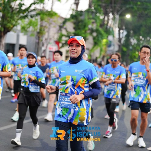 Race photo from SURABAYA ISOPLUS MARATHON 2026