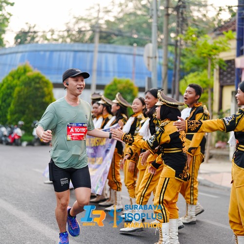 Race photo from SURABAYA ISOPLUS MARATHON 2026