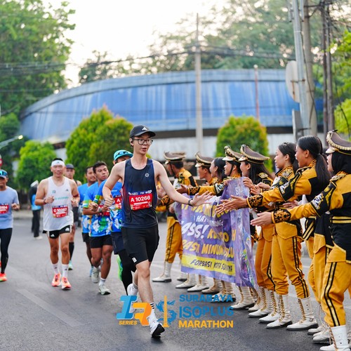 Race photo from SURABAYA ISOPLUS MARATHON 2026