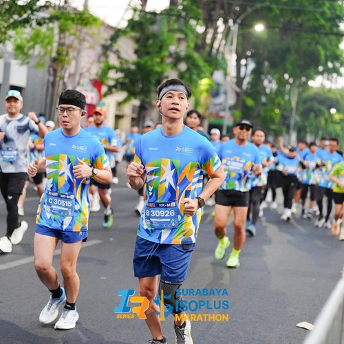 Race photo from SURABAYA ISOPLUS MARATHON 2026