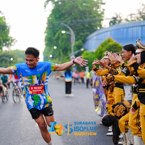 Race photo from SURABAYA ISOPLUS MARATHON 2026