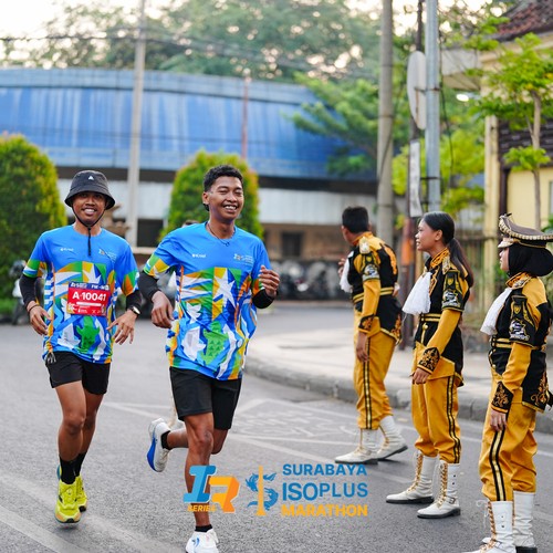 Race photo from SURABAYA ISOPLUS MARATHON 2026