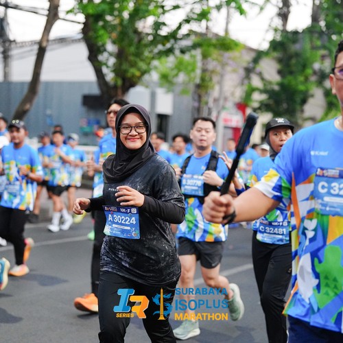 Race photo from SURABAYA ISOPLUS MARATHON 2026