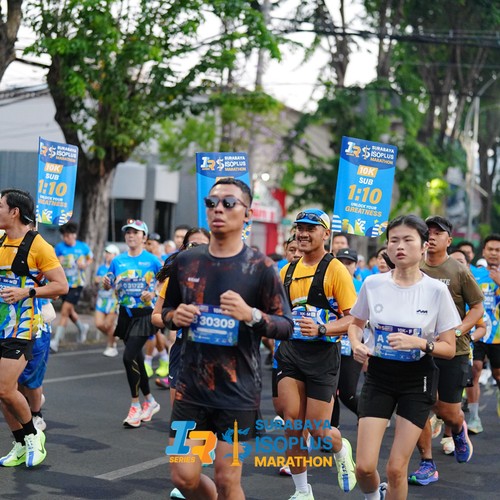 Race photo from SURABAYA ISOPLUS MARATHON 2026