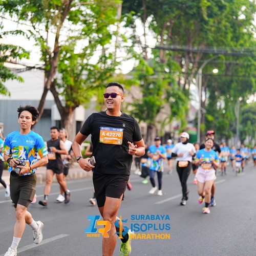 Race photo from SURABAYA ISOPLUS MARATHON 2026