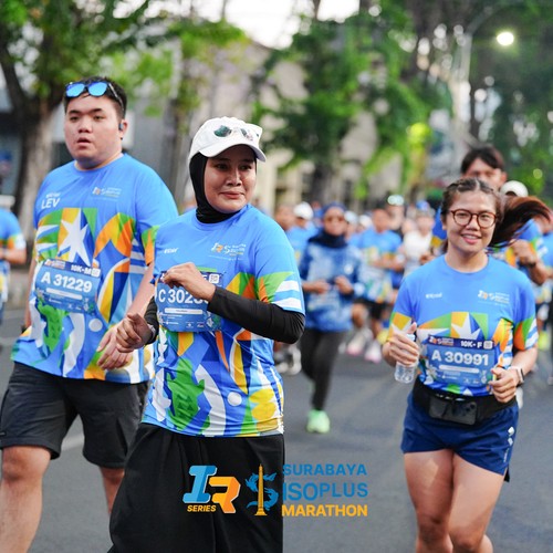 Race photo from SURABAYA ISOPLUS MARATHON 2026
