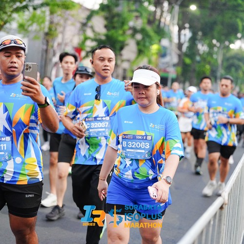 Race photo from SURABAYA ISOPLUS MARATHON 2026