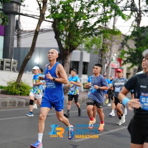 Race photo from SURABAYA ISOPLUS MARATHON 2026