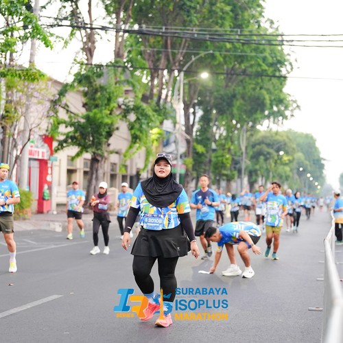 Race photo from SURABAYA ISOPLUS MARATHON 2026