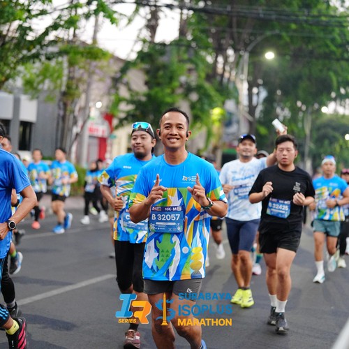 Race photo from SURABAYA ISOPLUS MARATHON 2026