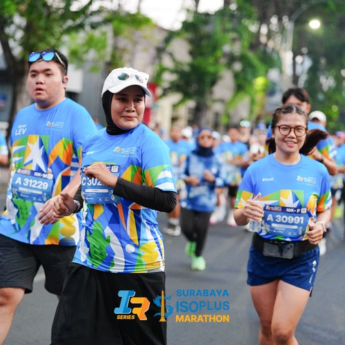 Race photo from SURABAYA ISOPLUS MARATHON 2026