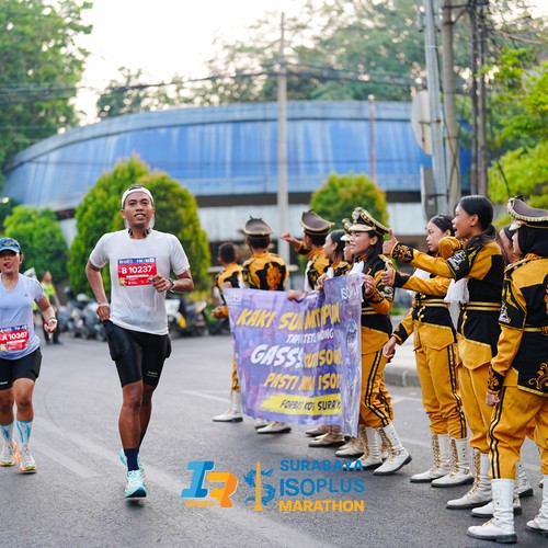 Race photo from SURABAYA ISOPLUS MARATHON 2026