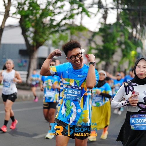 Race photo from SURABAYA ISOPLUS MARATHON 2026