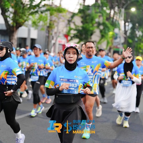 Race photo from SURABAYA ISOPLUS MARATHON 2026