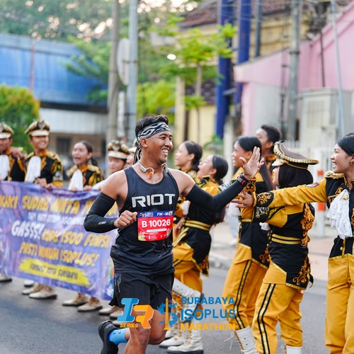 Race photo from SURABAYA ISOPLUS MARATHON 2026