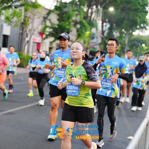 Race photo from SURABAYA ISOPLUS MARATHON 2026