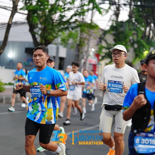 Race photo from SURABAYA ISOPLUS MARATHON 2026