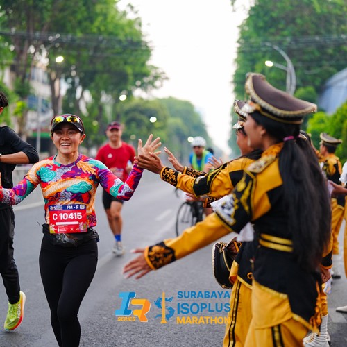 Race photo from SURABAYA ISOPLUS MARATHON 2026