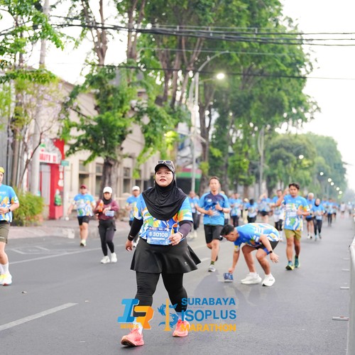Race photo from SURABAYA ISOPLUS MARATHON 2026
