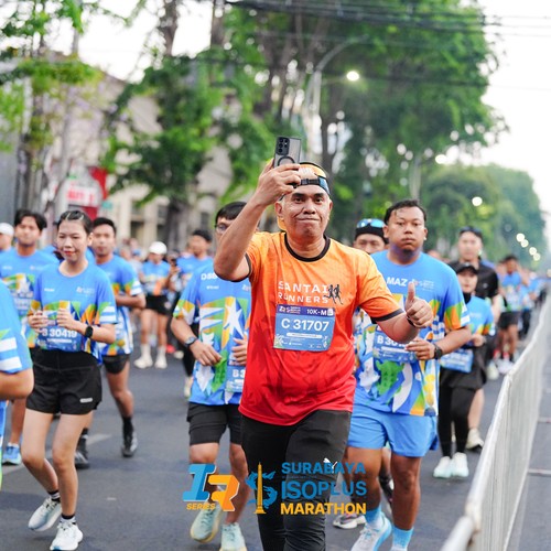 Race photo from SURABAYA ISOPLUS MARATHON 2026