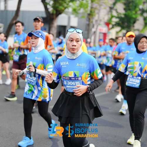 Race photo from SURABAYA ISOPLUS MARATHON 2026