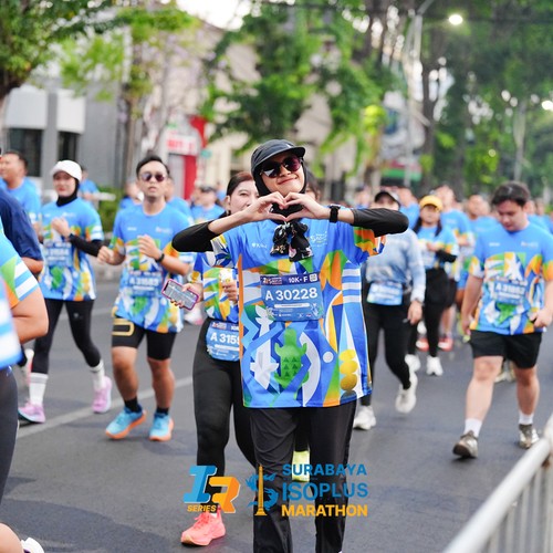 Race photo from SURABAYA ISOPLUS MARATHON 2026