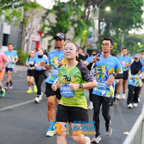 Race photo from SURABAYA ISOPLUS MARATHON 2026