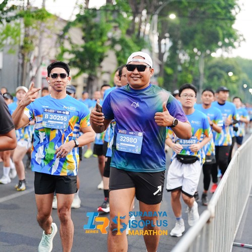 Race photo from SURABAYA ISOPLUS MARATHON 2026