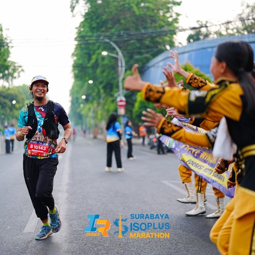 Race photo from SURABAYA ISOPLUS MARATHON 2026