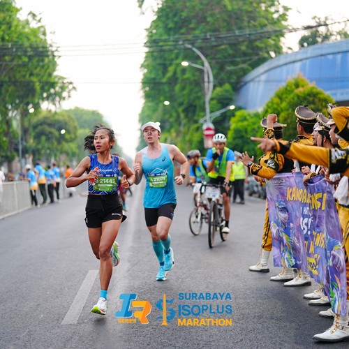 Race photo from SURABAYA ISOPLUS MARATHON 2026