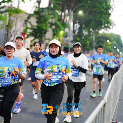 Race photo from SURABAYA ISOPLUS MARATHON 2026