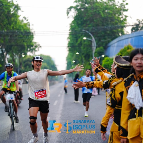 Race photo from SURABAYA ISOPLUS MARATHON 2026