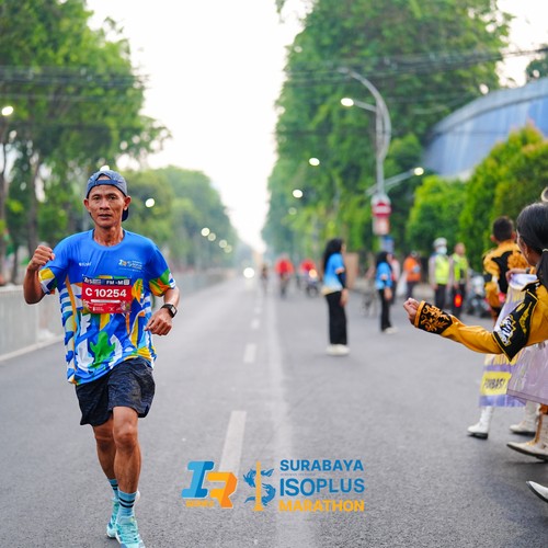 Race photo from SURABAYA ISOPLUS MARATHON 2026