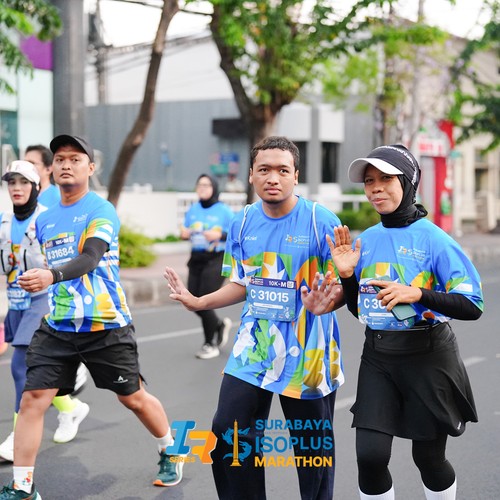 Race photo from SURABAYA ISOPLUS MARATHON 2026