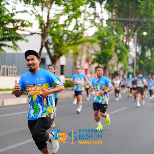 Race photo from SURABAYA ISOPLUS MARATHON 2026