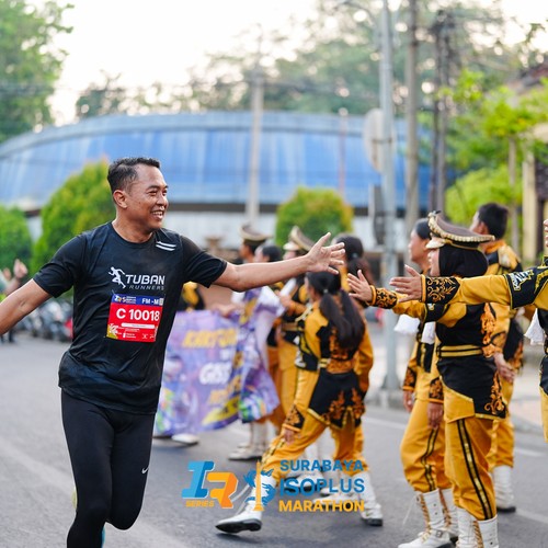 Race photo from SURABAYA ISOPLUS MARATHON 2026