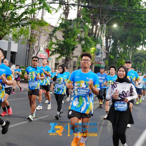 Race photo from SURABAYA ISOPLUS MARATHON 2026