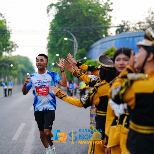 Race photo from SURABAYA ISOPLUS MARATHON 2026