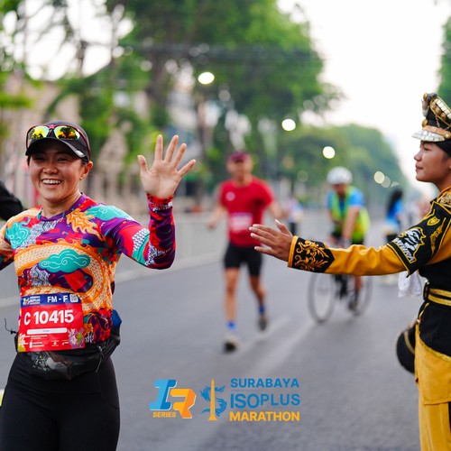 Race photo from SURABAYA ISOPLUS MARATHON 2026