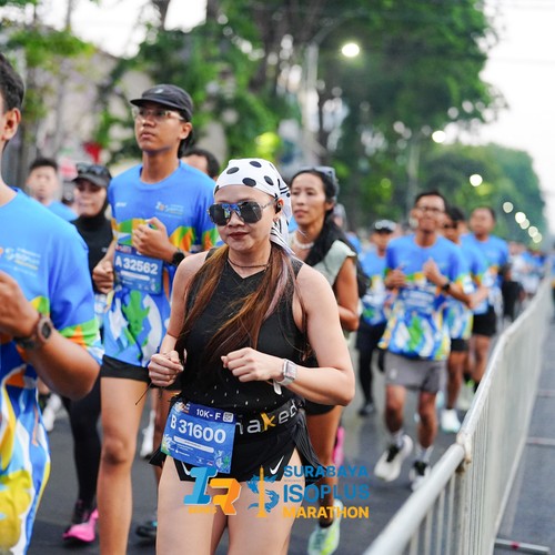 Race photo from SURABAYA ISOPLUS MARATHON 2026