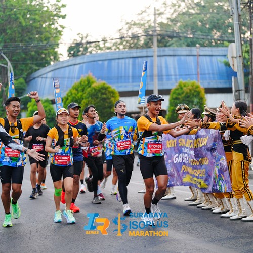 Race photo from SURABAYA ISOPLUS MARATHON 2026