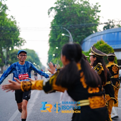 Race photo from SURABAYA ISOPLUS MARATHON 2026