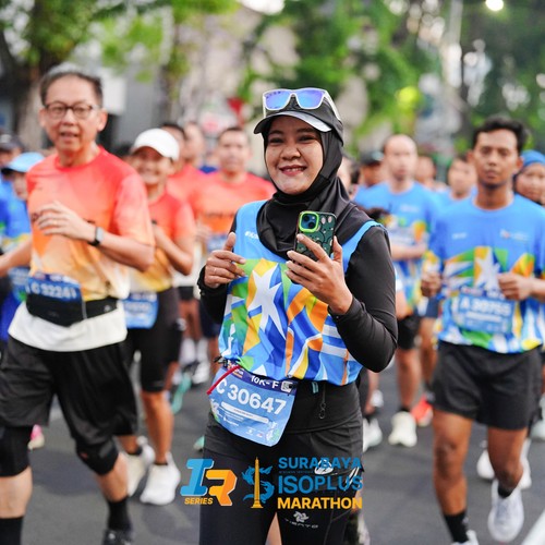 Race photo from SURABAYA ISOPLUS MARATHON 2026