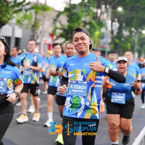 Race photo from SURABAYA ISOPLUS MARATHON 2026