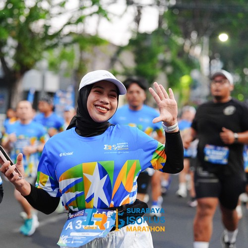 Race photo from SURABAYA ISOPLUS MARATHON 2026