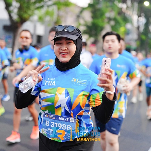 Race photo from SURABAYA ISOPLUS MARATHON 2026