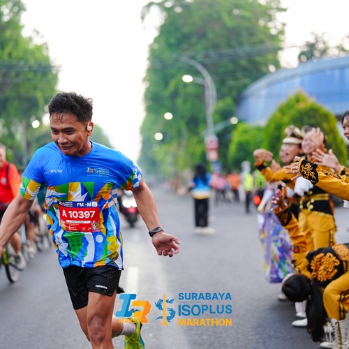 Race photo from SURABAYA ISOPLUS MARATHON 2026