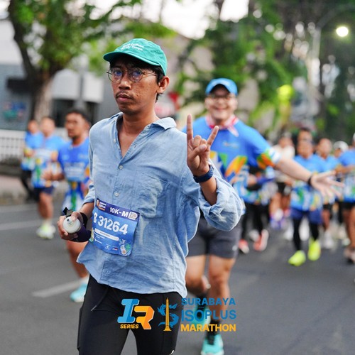 Race photo from SURABAYA ISOPLUS MARATHON 2026