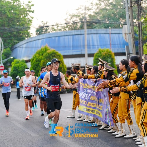 Race photo from SURABAYA ISOPLUS MARATHON 2026