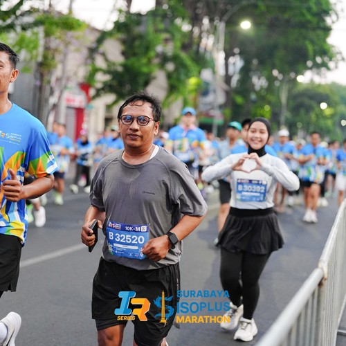 Race photo from SURABAYA ISOPLUS MARATHON 2026